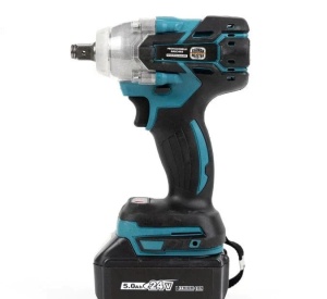 Trusa Masina De Impact Si Insurubat, 2 acumulatori 48V, 40 de accesorii - Img 3