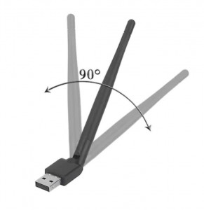 Adaptor Wireless WiFi USB 2.0, 802.IIN, 600 Mbps - Img 2