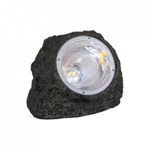 Corp Iluminat Led, Incarcare Solara, Forma De Piatra - Img 1