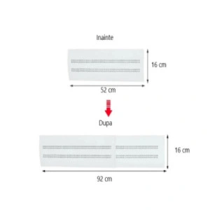 Deflector,Aer Conditionat,Pentru Aparatul De Aer Conditionat Instalat Pe Perete, - Img 7