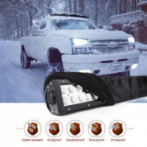 Husa Profesionala, Led Bar,Acoperire Led Bar, Drept sau Curbat, 106 cm,82 cm, 130 cm - Img 3