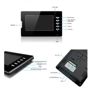 Kit Interfon, Foto/Video, Sonerie, Vizualizare Live, Tableta Inclusa - Img 2