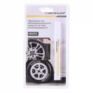 Marker Dunlop Pentru Anvelope, Alb, 4.5 ml - Img 2