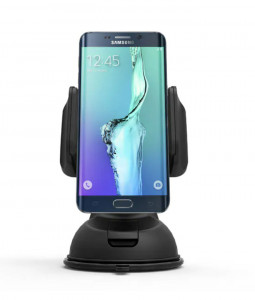 Suport Telefon Universal Cu Capat Rotativ 360° Si Prindere Prin Ventuza - Img 2