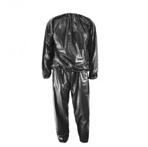 Costum Pentru Miscare, Efect De Sauna, Confectionat Din Vinil