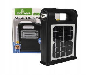 Sistem Solar, Lampa Solara Cu 2 Becuri De 30W Led Incluse, Baterie Externa - Img 1