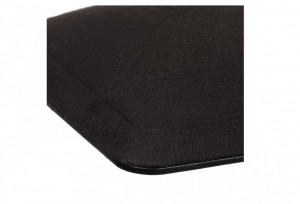 Suport Laptop, Tableta, Imitatie Lemn, Negru, Cu Perna Spuma 39x29cm - Img 3