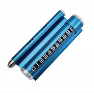Suport Parbriz Pentru Numar Si Pentru Telefon 4 In 1,, Full Metal,Odorizant Cadou - Img 3