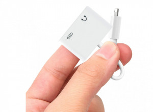 Adaptor/Splitter Mufa Lightning La Mufa Jack 3.5 Si Mufa Lightning, 120 mm - Img 2