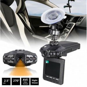 Camera Auto HD ,Cu Display 2.5" TFT, Rabatabil 270 Grade, 6 Leduri, Cu Infrarosu, Si Senzor De Miscare - Img 2
