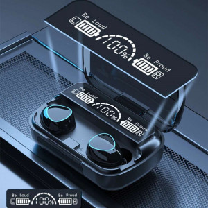 Casti Wireless M10, Bluetooth V5.1, Display Touch Sensitive, 2000mAh - Img 2