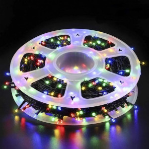 Instalatie LED Pentru Craciun, Lungime 50 M, 8 Jocuri De Lumini
