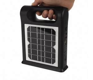 Sistem Solar, Lampa Solara Cu 2 Becuri De 30W Led Incluse, Baterie Externa - Img 2