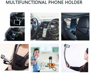 Suport Telefon Flexibil Pentru Gat, Suport Telefon Gat, Suport Telefon Universal - Img 3