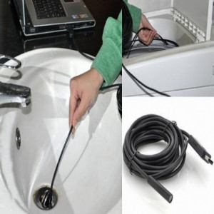 Camera Endoscopica, 6 X LED, USB, 10 M, Investigarea Starii Locurilor, Stramte, Si Inguste, A Canalelor,Motoare - Img 2