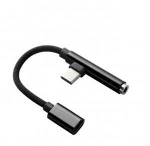 Convertor Type-C - Jack 3.5mm, Adaptor type c, Casti Si Incarcator