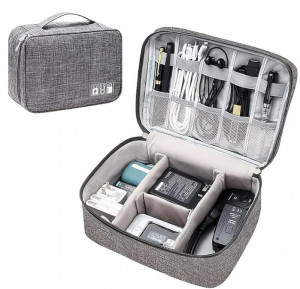 Geanta Organizator Cabluri Si Aparate Electrice, 27x20x9cm - Img 2