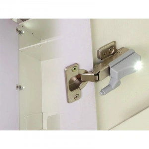 Lampă Automată 2x, Cu Led, Pentru Balamale Usilor,Mobilier ,Ideal Mobil,Baterie Inclusa - Img 2