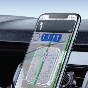 Suport Telefon Pentru Grila, Magnetic, Negru - Img 6