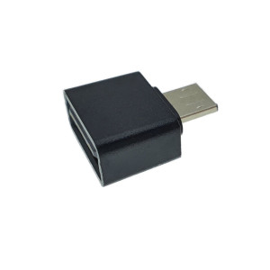 Adaptor OTG USB 2.0 Mama La MicroUSB tata, Alimentare, Conectare Si Transfer De Date, Negru - Img 5
