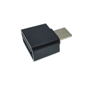 Adaptor OTG USB 2.0 Mama La MicroUSB tata, Alimentare, Conectare Si Transfer De Date, Negru - Img 5