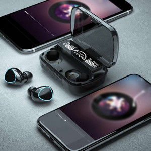 Casti Wireless M10, Bluetooth V5.1, Display Touch Sensitive, 2000mAh - Img 4