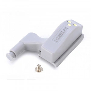Lampă Automată 2x, Cu Led, Pentru Balamale Usilor,Mobilier ,Ideal Mobil,Baterie Inclusa - Img 3