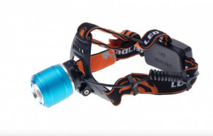 Lanterna Pentru Cap, Lumina Led, Lupa Cu Zoom, Adaptor 12V, 1800Lm - Img 3
