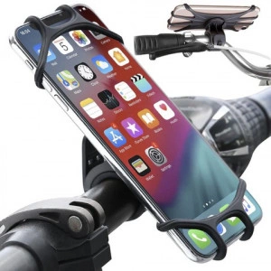Suport Telefon Din Silicon Pentru Bicicleta, Scuter, Motocicleta - Img 3