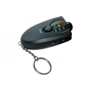 Breloc Cu Alcool Tester, Negru, - Img 2