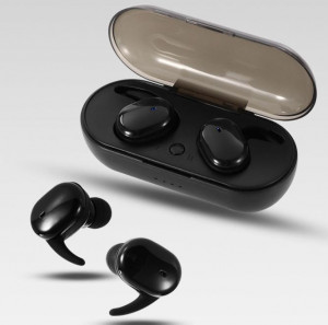 Casti Wireless TWS-4, Bluetooth 5.0, v5.0, Negru - Img 4