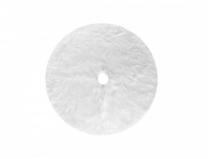 Covor Alb, Imitatie Blana Alba, Fusta Brad Blana Alb, 90cm