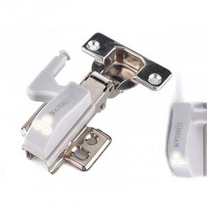 Lampă Automată 2x, Cu Led, Pentru Balamale Usilor,Mobilier ,Ideal Mobil,Baterie Inclusa