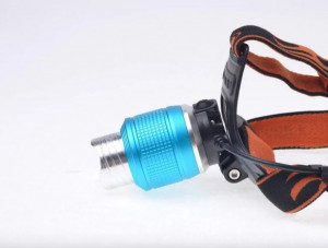 Lanterna Pentru Cap, Lumina Led, Lupa Cu Zoom, Adaptor 12V, 1800Lm - Img 4