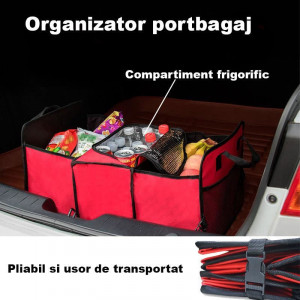 Organizator Portbagaj Pliabil, Buzunar Termoizolant, Organizator Portbagaj Termoizolant - Img 2