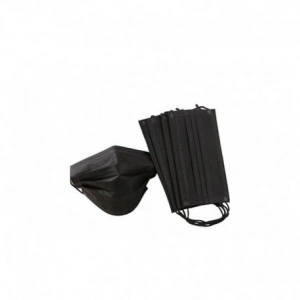 Set De 50 De Masti Protectie Negre, Non Medical, 3 Pliuri De Unica Folosinta, - Img 3
