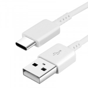 Cablu Cu Incarcare Rapida, Mufa USB La USB Type-C,5Amp, 1m, Alb - Img 1