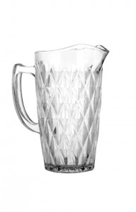 Karafa Din Sticla Cu Model , 1.55L, Ulcior De Apa