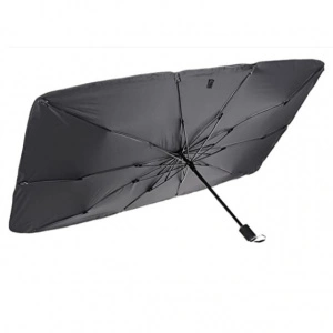Parasolar Auto pentru Parbriz Umbrela cu Husa 140x78cm
