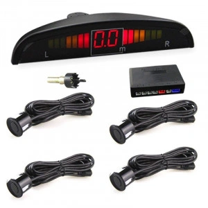 Senzori Parcare Cu Display LED, 4 Senzori, Negru ,Promotie
