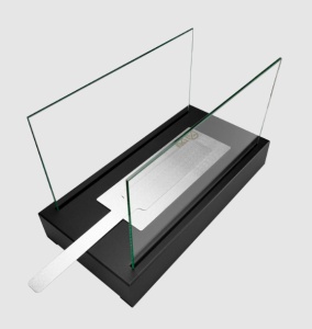 Biosemineu Freestanding GLOW negru mat - Img 4