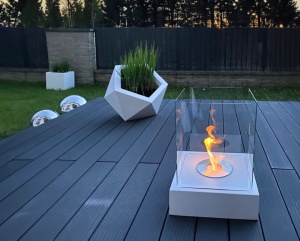 Biosemineu Freestanding Sunset Garden alb mat