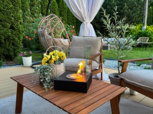 Biosemineu Freestanding Sunset Garden Mini negru - Img 2