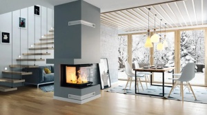 Semineu 10 kW Hitze TRINITY 54x54x53.G - Img 2