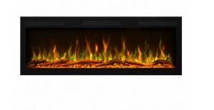 Semineu electric liniar 3D incorporabil AFLAMO Majestic 107 PRO, sunet incorporat, Smart APP + telecomanda - Img 5