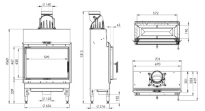 Semineu Hitze HST59X43.S 7,6 kW - Img 3