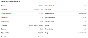 Soba Kawmet Premium SELENA S14 ECO 6,5 kW - Img 8