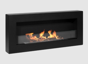 Biosemineu cu sticla 900x400 BOX negru structural mat - Img 2