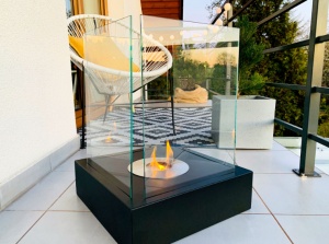 Biosemineu Freestanding Sunset Garden negru - Img 2