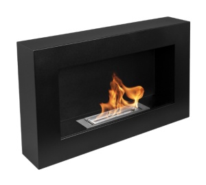Biosemineu suspendat 650x400 Box negru structural mat